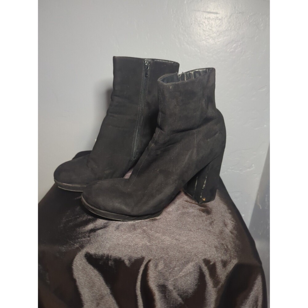 Rachel Zoe Black Heeled Boots